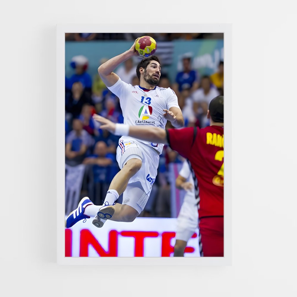 Poster Nikola de karabatic – affiche Handball (vue 3)